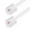 Shanze SAMZHE C28BWG-205C 2-core single-chip copper telephone line voice jumper machine extension cable line finished telephone line with crystal head 5 meters