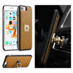 Iphone 7 Plus8 Plus Luxury Leather Commerce Multi-function Vehicular ring Protection Cover Phone case