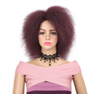 Synthetic Wig Short Wigs Afro Kinky Straight Black Hair For African American Women High Temperature Fiber