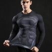 Hot Sale Fitness MMA Compression Shirt Men Anime Bodybuilding Long Sleeve Crossfit 3D Superman Punisher T Shirt Tops Tees