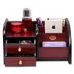 TRNFA TN-708 Storage box Wooden pencil desk Office desk finishing racks Shelf cosmetics remote control storage supplies