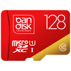Wheat disk bandisk 128GB reading speed 100MB s Class10 mobile phone memory card MicroSDXC UHS-I driving recorder monitoring camera memory card TF car Wheat disk bandisk 128GB reading speed 100MB s Class10 mobile phone memory card MicroSDXC UHS-I driving recorder monitoring camera memory card TF car