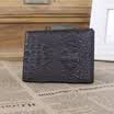 Funda de pasaporte para hombres Funda de tarjeta de identificación de crédito sólida Funda para titular de pasaportes