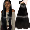 YAVIDA Hair Indian Virgin Hair Straight 4 Bundles 7A Unprocessed Indian Straight Virgin Human Hair Weave