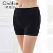 Ou Difen ladies underwear 2018 spring&summer new belly abdomen waist pants lace leggings XL8101 black XL