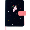 Kinbor embroidery cotton A6 handbook notepad schedule hand book stationery notebook then bloom DTB6187