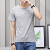 Damaizhang Brand Summer Cotton Men T-shirt Breathable Mens Loose Tshirt Top Quality Men Whie T-shirt Casual Short Sleeve Man Shirt