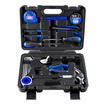 RAYENR Household Toolbox Set Manual Combination Household Tool Set Hardware Set Electrician Woodworking Repair Toolbox NR9002