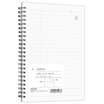 Deli deli A570 sheet zero series coil this spiral soft copybook horizontal line notebook notebook LA570