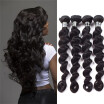 Amazing Star Brazilian Loose Wave Virgin Hair 4 Bundles Loose Wave Human Hair Weave Soft&Silky Brazilian Loose Wave