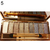 NEW 9 Colors Shimmer Eyeshadow Palette & Makeup Cosmetic Brush Set