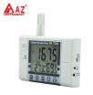 AZ77232 Indoor Air Quality Meter Wallmount CO2 Temp RH Tester