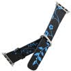 XHS plum blossom leather cowhide leather strap 38mm black