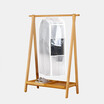 FOOJO three-dimensional dust cover dust bag clothes cover suit coat storage bag hanging bag can be loaded with multiple large