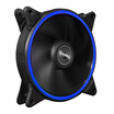 Huntkey GX120 monochrome green 12CM computer chassis LED fan supports large 4P serial interface shock absorption pad gift 4 screws