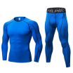 Quick Dry Tracksuit For Men Fitness Tight Long Sleeve T-Shirt Pant MenS Suit