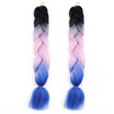 2T 3T Jumbo Braids Hairstyles Hair For Russian Women Colors Synthetic Braiding Hair