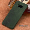 Genuine Leather Phone Case For Samsung S8 Plus Case Crazy Horse Leather Back Cover For S7 Edge Note 8 Case