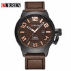 Curren Watches 2018 watch men top brand luxury relogio masculino Quartz Wristwatch leather band 8270