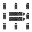 Hyundai HYUNDAI HY-MA71 wired mouse&keyboard set desktop dedicated keyboard PS2 round mouth mouse USB square mouth black ten set