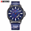 Curren 2017 men watches relogio masculino luxury military wristwatches fashion casual quartzwatch water Resistant calendar 8228