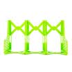 Fizz thickened folding bookshelf book bookends office supplies orange FZ217002