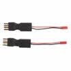 2pcs Traxxas enchufe macho a Traxxas enchufe hembra y JST conector macho adaptador adaptador convertidor para coche RC Li-Po batería Li-Lion
