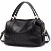 women solid medium totes casual zipper shopping handbag hotsale lady party purse crossbody shoulder messenger bags