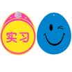 ESCASE car stickers personality internship stickers car car stickers novice safe on the road driving standard warning signs posted to send suction cups custom 3M double-sided plastic car A7