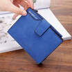 Hot Sale Womens Wallets Matte Skin short simple Card Packages