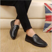 Mens casual shoes black brown orange beautiful generous fashion casual breathable anti-skid soft sole shoes