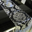 Free Shipping 32200cm Europe Style Table Runner Hot Silver Home Decoration Tablecloth Embroidery Cloth Hotel Villa Wedding