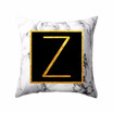 Fundas de almohada modernas 45 * 45 Carta de palabra del alfabeto de oro Patrón de almohada de mármol blanco Funda de almohada Súper suave funda de sofá cama Protec Fundas de almohada modernas 45 * 45 Carta de palabra del alfabeto de oro Patrón de almohada de mármol blanco Funda de almohada Súper suave funda de sofá cama Protec