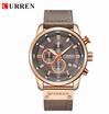 CURREN 8291 Luxury Brand Men Analog Digital Leather Sports Watches Mens Army Military Watch Man Quartz Clock Relogio Masculino