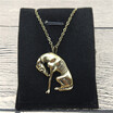 New Italian Greyhound Necklace Trendy Style Spanish Grey Hound Whippet Pendant Necklace Women Fashion Pet Dog Jewellery