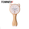 TOMNEW Portable Fan Handheld 3 Speed USB Electric Mini Hand Fox Fan Air Cooling for Travel Outdoor Home