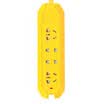 Breeze kyfen QF-B8 four anti-fall&long line engineering multi-function bold line through security protection door flame retardant material yellow socket 6 m