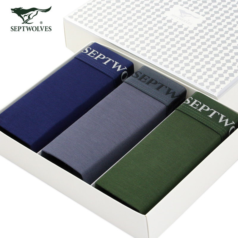Seven wolves SEPTWOLVES men &39s underwear briefs pants quick - drying health underwear 95044 - XL