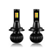 2PCS car LED front fog light highlight yellow white light two-color LED modified headlights H1H3H7H8H4