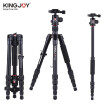 KINGJOY K009 135cm 44ft Portable Camera Tripod Monopod Trekking Stick Aluminum Alloy with Ball Head Quick Release Plate Support