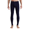Playboy PLAYBOY Mens Comfortable Elastic Cotton Pants Mens Dark Root Foundation Warm Pants Mens Underwear Single Pants Mens Dark Gray XXL