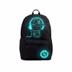 Fashion USB Charge Backpack Anime Luminous Teenagers Men Womens Student Cartoon School Bags Casual Travel Bag Glow in the Dark St