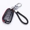 KING ETING Peugeot Key Case Leather Key Case 301 3008 508 Dedicated Car Keychain A Style Red