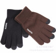 New men&women in autumn&winter knitted thickened&fleece warm&non-slip touch screen gloves