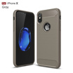 Goowiiz Phone Case For Iphone 78X Fashion Slim Carbon Fiber TPU Soft Silicone Prevent falling