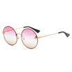 SHAUNA Little Bee Decoration Popular Women Round Gradient Sunglasses UV400