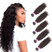 Brazilian Virgin Human Hair Deep Wave 5 Bundles Cheap Unprocessed Human Hair Weaving Bundles