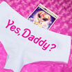 Women Yes Daddy Underpants Seamless Lingerie Briefs Knickers Underwear Panties