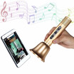 GBTIGER Bluetooth Speaker Wireless Microphone Karaoke KTV Player compatible with iPhone Android Smart Phone