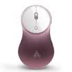 Golden field M28 aluminum alloy wireless mouse boys&girls office home mute laptop mouse fashion rechargeable wireless mouse pink